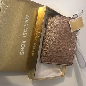 Michael Kors small coin  purse wristlet